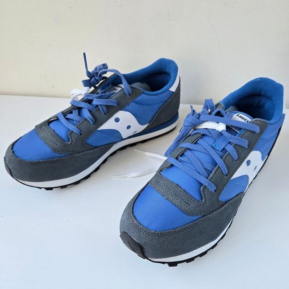 Saucony NEW Jazz Original Blue Grey Mens Size US 5 EUR 37 Womens 6.5 NWOT Retro main image 4